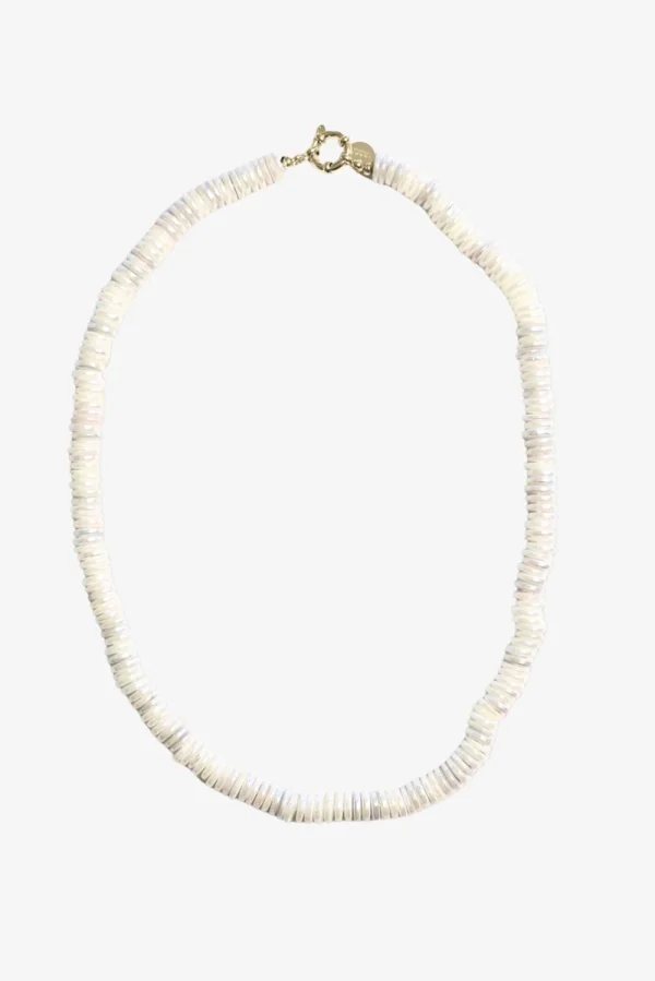 Bonnie Studios Disco Pearl Necklace BS978 White - 51Dnspod | Smaakvolle damp – Verzendkosten vrij vanaf 40€