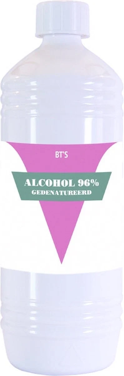 BT'S Alcohol Gedenatureerd 96% - 1 Liter - 51Dnspod | Smaakvolle damp – Verzendkosten vrij vanaf 40€ BT'S Alcohol Gedenatureerd 96% - 1 Liter - 51Dnspod | Smaakvolle damp – Verzendkosten vrij vanaf 40€
