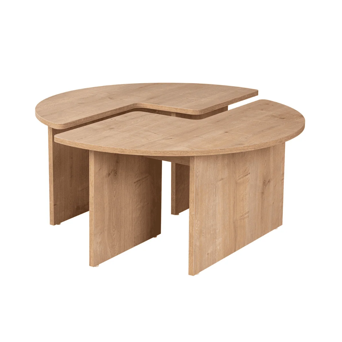 Calicosy - MOIRA Set van 2 salontafels - Hout - 90x90x41 cm - 51Dnspod | Smaakvolle damp – Verzendkosten vrij vanaf 40€ Calicosy - MOIRA Set van 2 salontafels - Hout - 90x90x41 cm - 51Dnspod | Smaakvolle damp – Verzendkosten vrij vanaf 40€