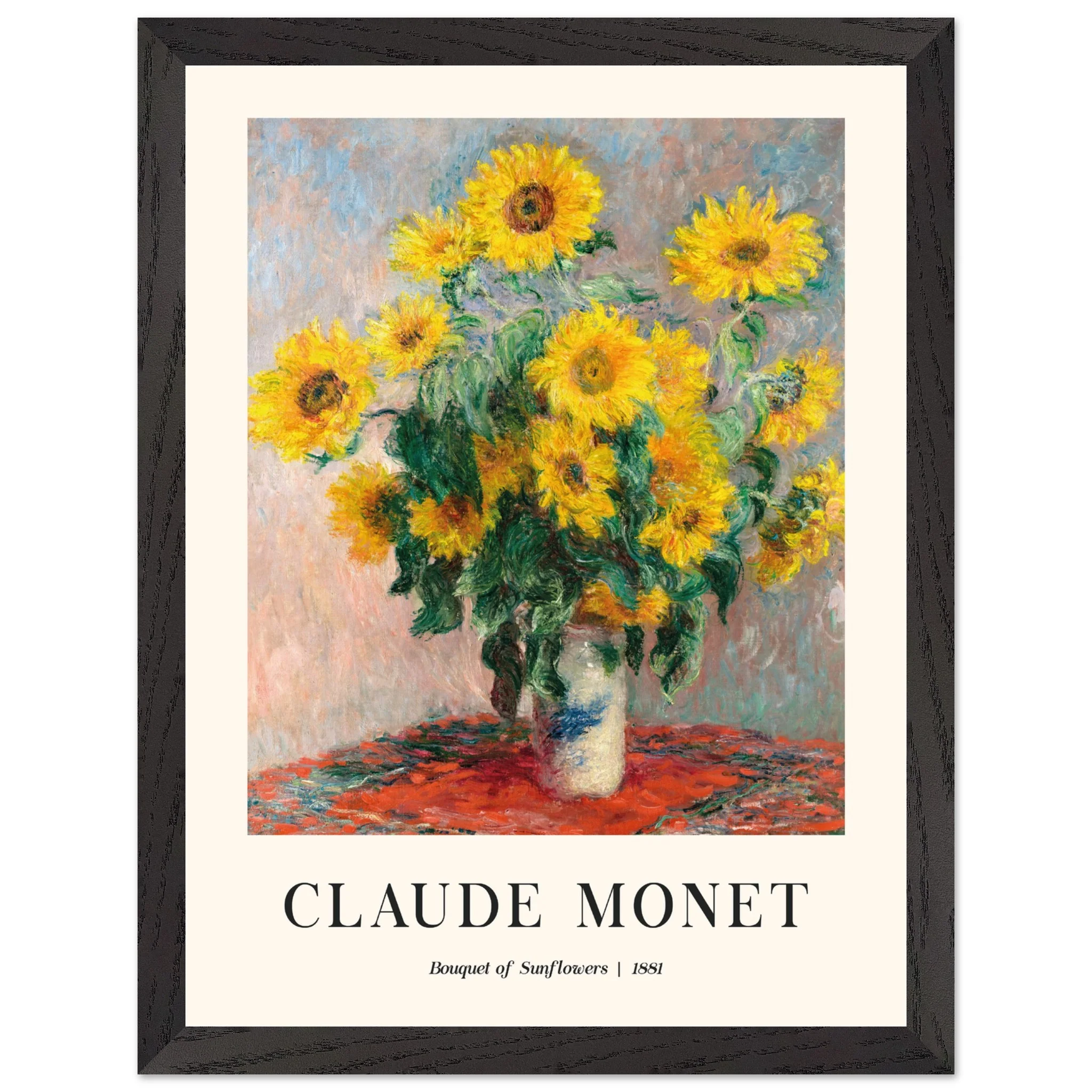 Artfulprints Poster met Lijst Claude Monet - Bouquet of sunflowers - 30x40 cm - Geel - 51Dnspod | Smaakvolle damp – Verzendkosten vrij vanaf 40€ Artfulprints Poster met Lijst Claude Monet - Bouquet of sunflowers - 30x40 cm - Geel - 51Dnspod | Smaakvolle damp – Verzendkosten vrij vanaf 40€