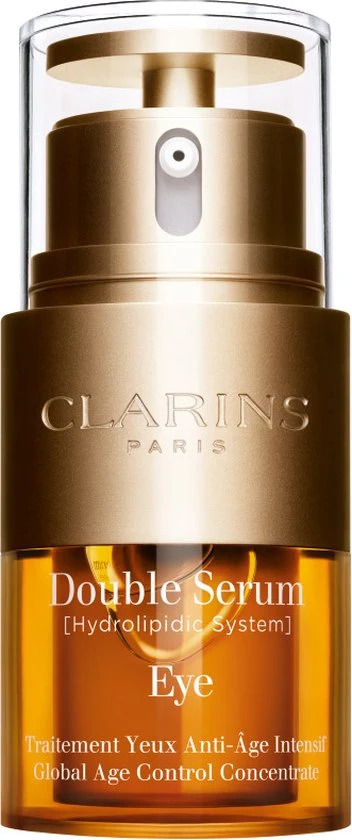 Clarins Double Serum Oogverzorging - 20 ml - Verpakking beschadigd - 51Dnspod | Smaakvolle damp – Verzendkosten vrij vanaf 40€ Clarins Double Serum Oogverzorging - 20 ml - Verpakking beschadigd - 51Dnspod | Smaakvolle damp – Verzendkosten vrij vanaf 40€