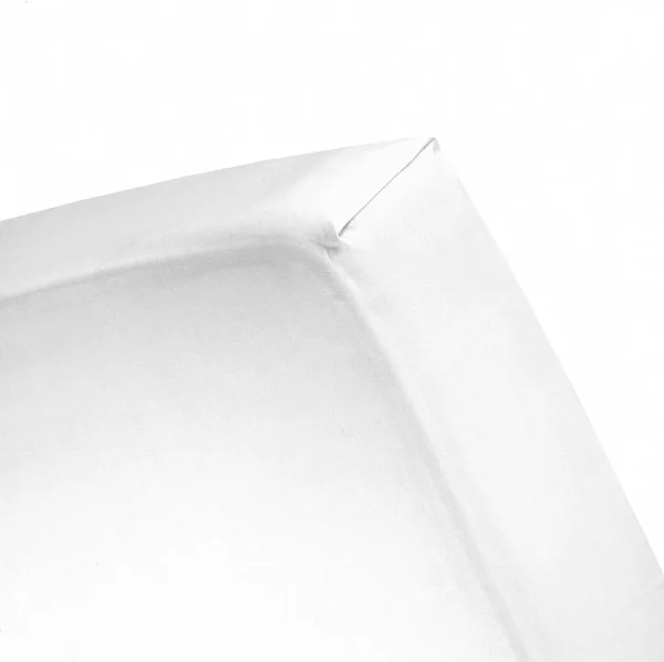 Cinderella - Hoeslaken Jersey - 160x200 cm - Wit - 51Dnspod | Smaakvolle damp – Verzendkosten vrij vanaf 40€