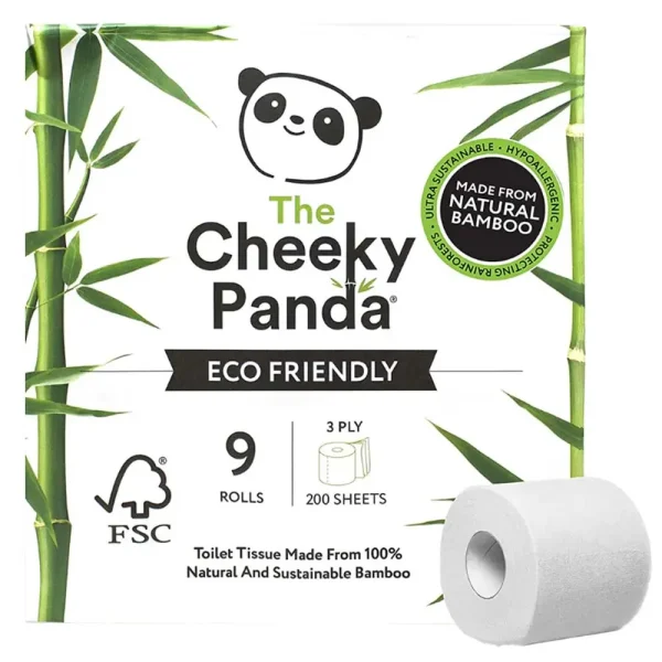Cheeky Panda Toiletpapier 9 Rollen - 51Dnspod | Smaakvolle damp – Verzendkosten vrij vanaf 40€