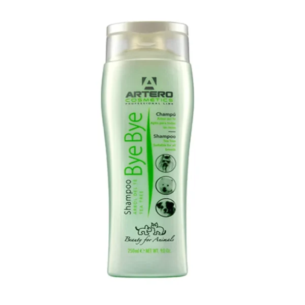 Artero - Bye Bye - Natuurlijke Anti-Vlooien & Teken Shampoo - 250ml - 51Dnspod | Smaakvolle damp – Verzendkosten vrij vanaf 40€