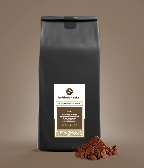 Cacaopoeder Sjoko - cacaomix voor koffieautomaat - 15% cacao - zak á 1 kg - 51Dnspod | Smaakvolle damp – Verzendkosten vrij vanaf 40€ Cacaopoeder Sjoko - cacaomix voor koffieautomaat - 15% cacao - zak á 1 kg - 51Dnspod | Smaakvolle damp – Verzendkosten vrij vanaf 40€