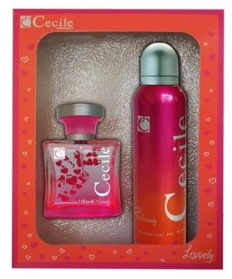 Cecile Women Lovely Cadeauset 100 Ml Edt & 150 Ml Deodorant Spray - 1 Stuks - 51Dnspod | Smaakvolle damp – Verzendkosten vrij vanaf 40€