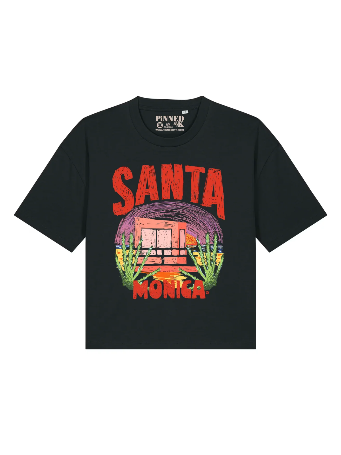 Boxy T-shirt Santa Monica - 51Dnspod | Smaakvolle damp – Verzendkosten vrij vanaf 40€ Boxy T-shirt Santa Monica - 51Dnspod | Smaakvolle damp – Verzendkosten vrij vanaf 40€