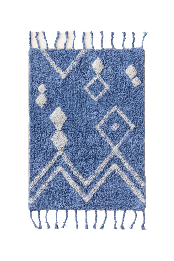 Calma House Badmat Fauve - Blauw - 50x70 - 51Dnspod | Smaakvolle damp – Verzendkosten vrij vanaf 40€