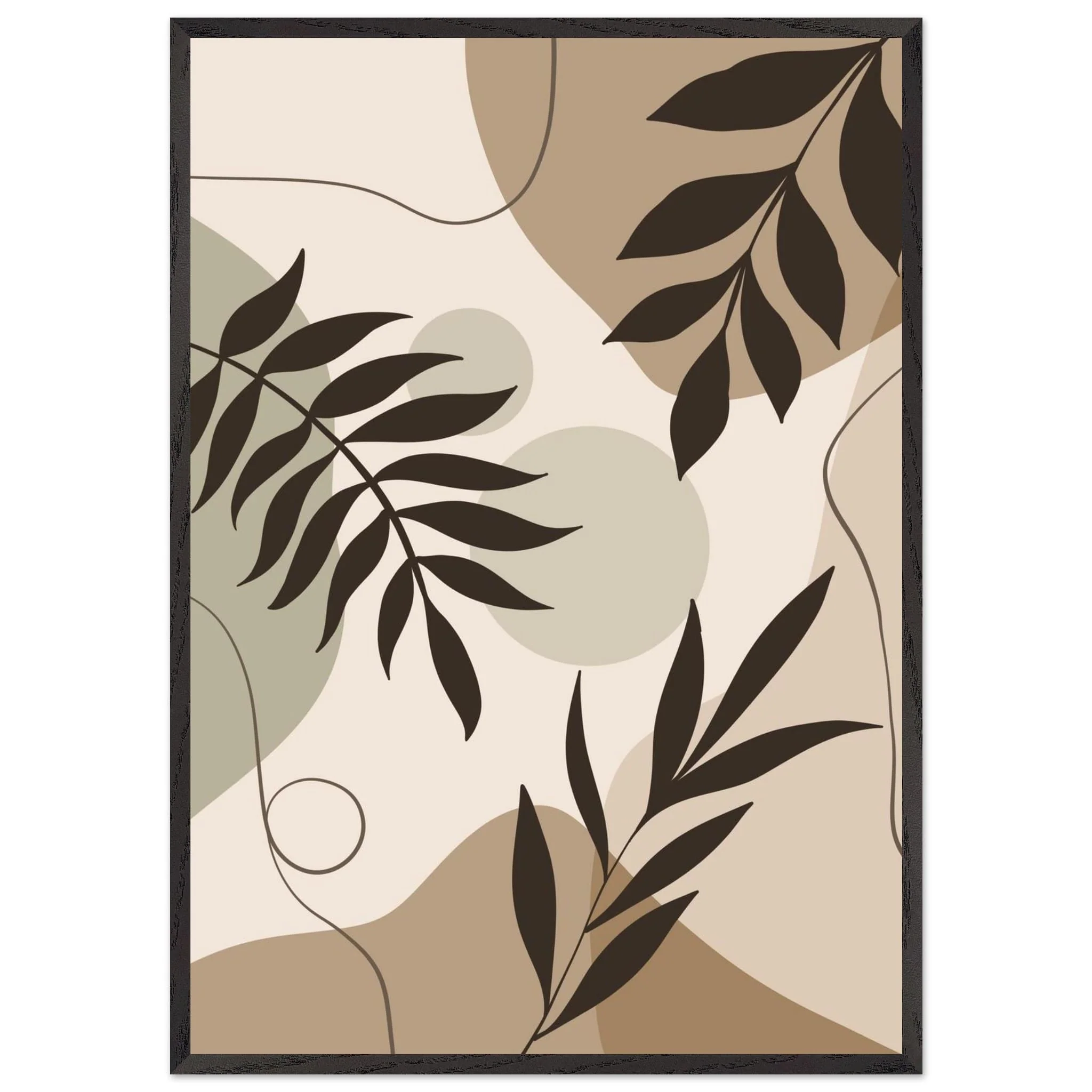 Artfulprints Poster met Lijst Boho – Shaped leaves - 70x100 cm - Meerkleurig - 51Dnspod | Smaakvolle damp – Verzendkosten vrij vanaf 40€ Artfulprints Poster met Lijst Boho – Shaped leaves - 70x100 cm - Meerkleurig - 51Dnspod | Smaakvolle damp – Verzendkosten vrij vanaf 40€