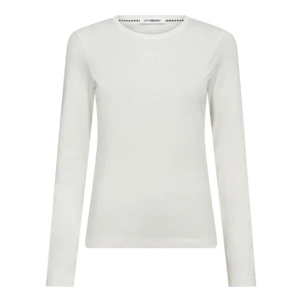 Co'couture Grannycc Embroidery Ls Tee White - 51Dnspod | Smaakvolle damp – Verzendkosten vrij vanaf 40€