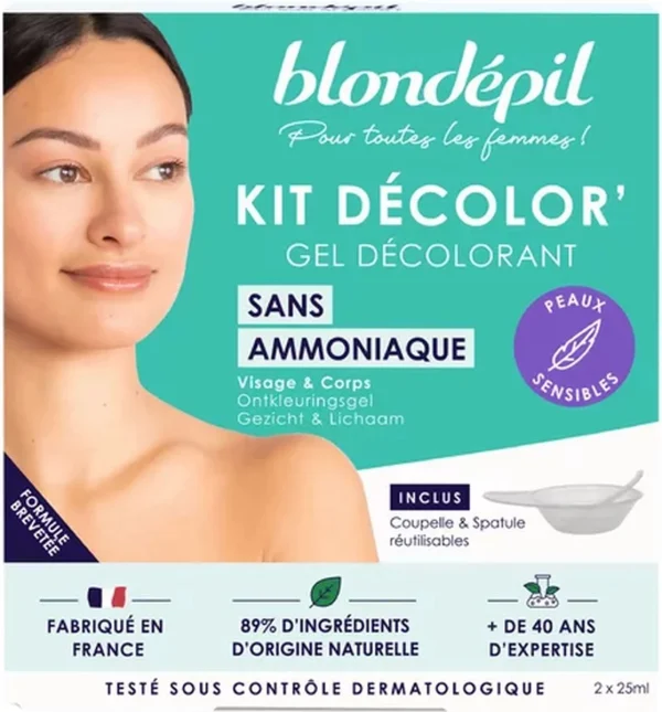 Blondépil - Ammoniakvrije ontkleuring - 2 x 25mL - 51Dnspod | Smaakvolle damp – Verzendkosten vrij vanaf 40€