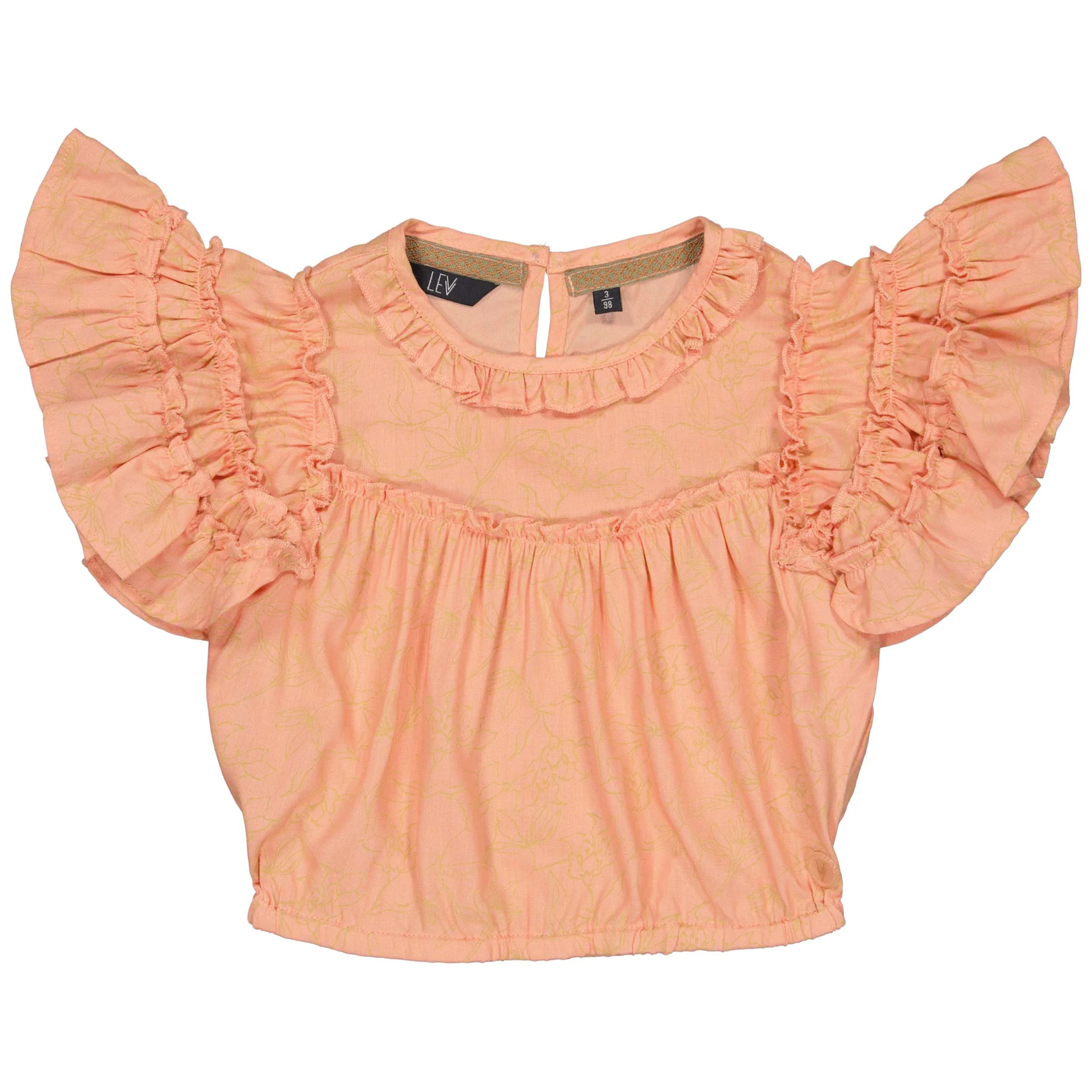 Blouse | AOP Yellow Flower - 51Dnspod | Smaakvolle damp – Verzendkosten vrij vanaf 40€ Blouse | AOP Yellow Flower - 51Dnspod | Smaakvolle damp – Verzendkosten vrij vanaf 40€