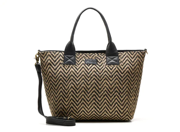 Chabo Romio Jaquard Shopper Met Laptopvak 14 Inch Black - 51Dnspod | Smaakvolle damp – Verzendkosten vrij vanaf 40€
