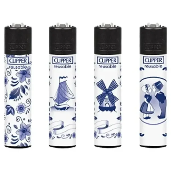 Clipper Aansteker - Delfts Blauw - 51Dnspod | Smaakvolle damp – Verzendkosten vrij vanaf 40€