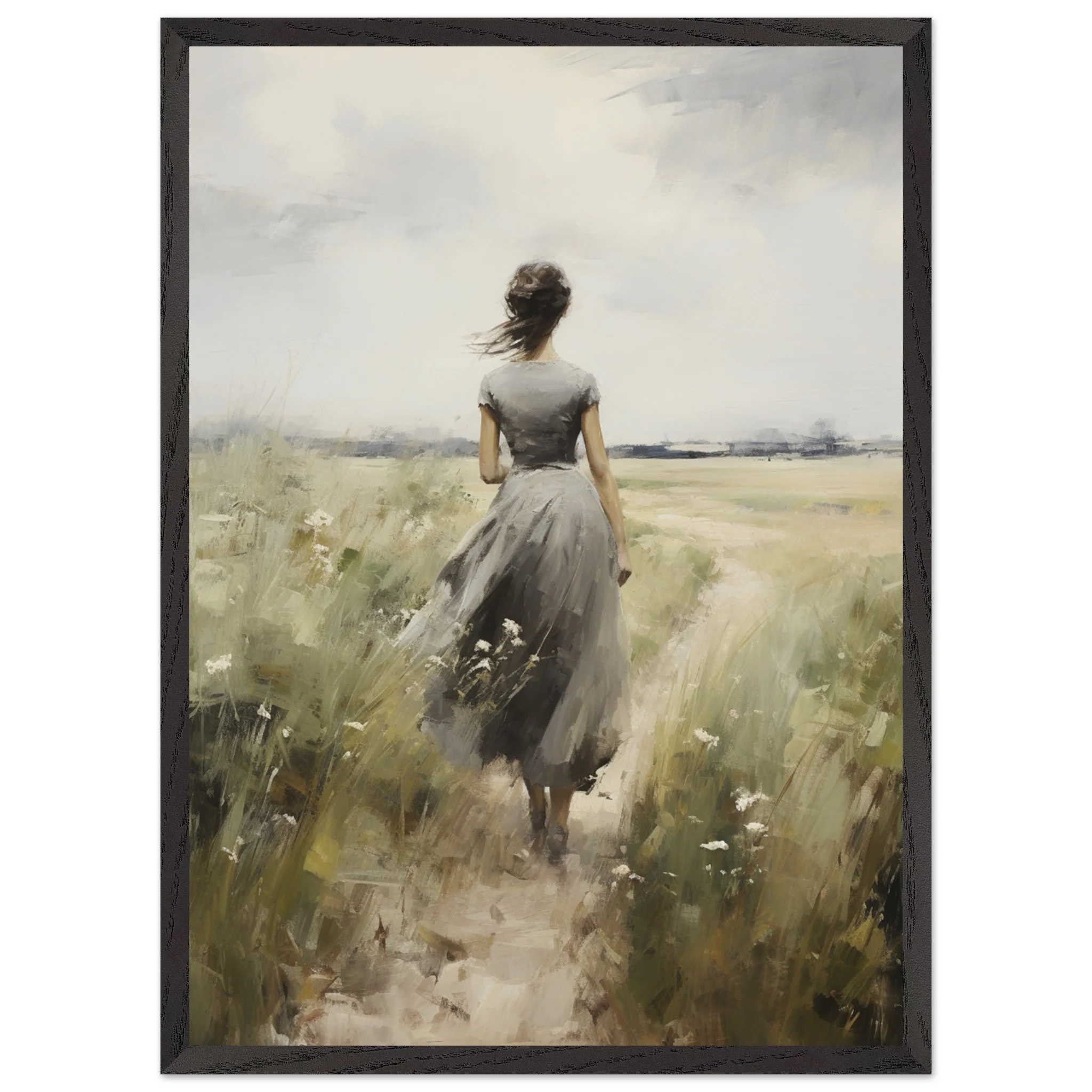 Artfulprints Poster met Lijst Woman in flowerfield - 50x70 cm - Groen - 51Dnspod | Smaakvolle damp – Verzendkosten vrij vanaf 40€ Artfulprints Poster met Lijst Woman in flowerfield - 50x70 cm - Groen - 51Dnspod | Smaakvolle damp – Verzendkosten vrij vanaf 40€