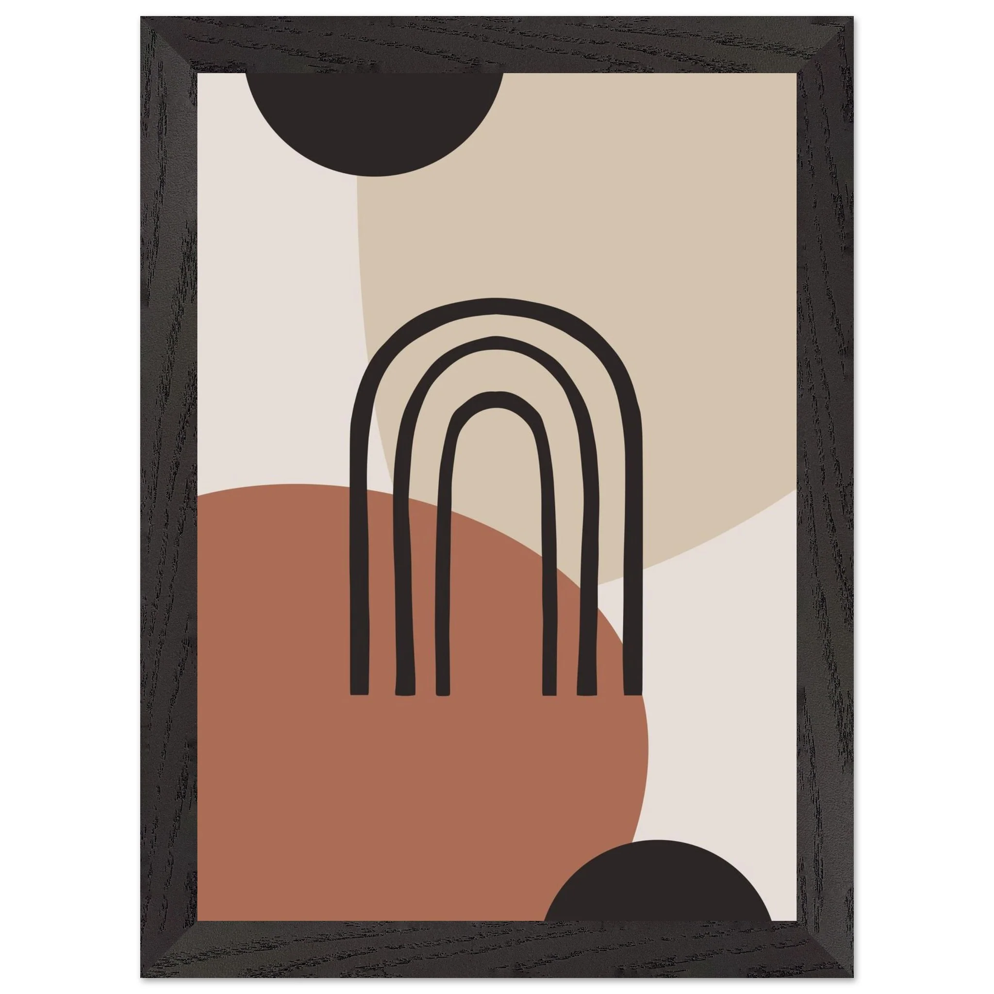 Artfulprints Poster met Lijst Boho - Natural arches - A4 21x29.7 cm - Terracotta - 51Dnspod | Smaakvolle damp – Verzendkosten vrij vanaf 40€ Artfulprints Poster met Lijst Boho - Natural arches - A4 21x29.7 cm - Terracotta - 51Dnspod | Smaakvolle damp – Verzendkosten vrij vanaf 40€