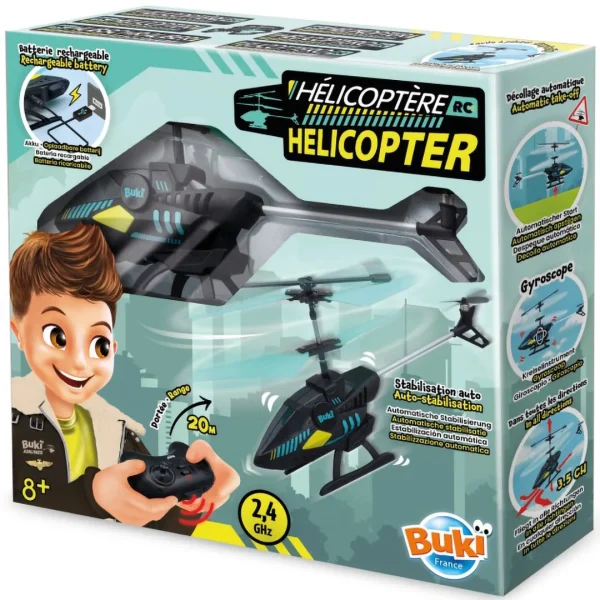buki helikopter met afstandsbediening - 51Dnspod | Smaakvolle damp – Verzendkosten vrij vanaf 40€