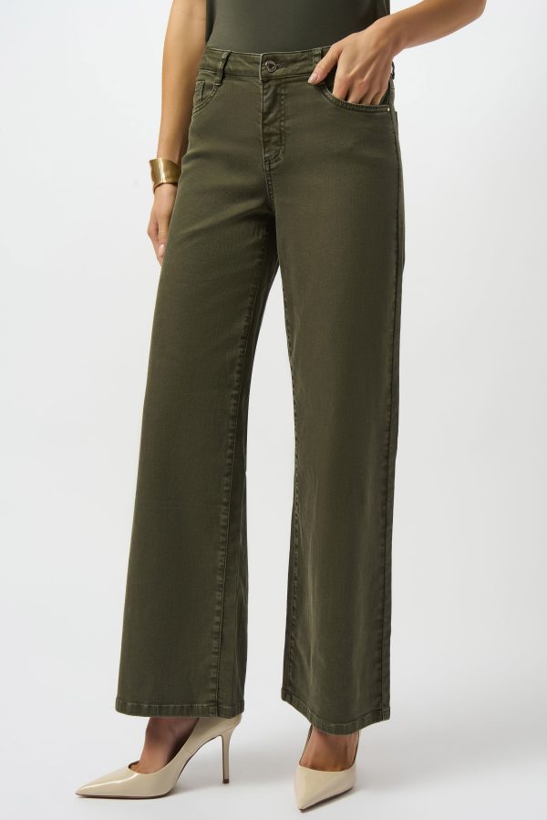 Broek Groen Ribkoff ( 253950/3380 ) - 51Dnspod | Smaakvolle damp – Verzendkosten vrij vanaf 40€