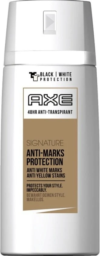 Axe Deospray Anti Transpirant Anti Marks Protection 150 Ml Uitverkocht!!!! - 51Dnspod | Smaakvolle damp – Verzendkosten vrij vanaf 40€ Axe Deospray Anti Transpirant Anti Marks Protection 150 Ml Uitverkocht!!!! - 51Dnspod | Smaakvolle damp – Verzendkosten vrij vanaf 40€