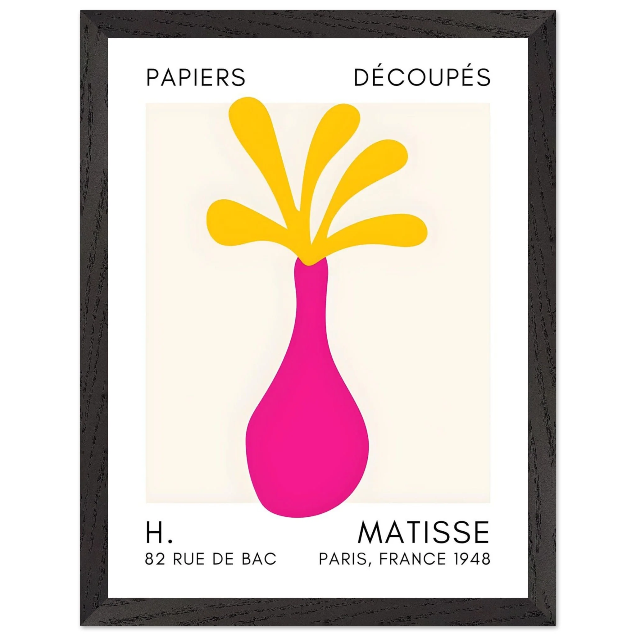 Artfulprints Poster met Lijst Matisse - Ocean flower yellow/pink - 30x40 cm - Meerkleurig - 51Dnspod | Smaakvolle damp – Verzendkosten vrij vanaf 40€ Artfulprints Poster met Lijst Matisse - Ocean flower yellow/pink - 30x40 cm - Meerkleurig - 51Dnspod | Smaakvolle damp – Verzendkosten vrij vanaf 40€