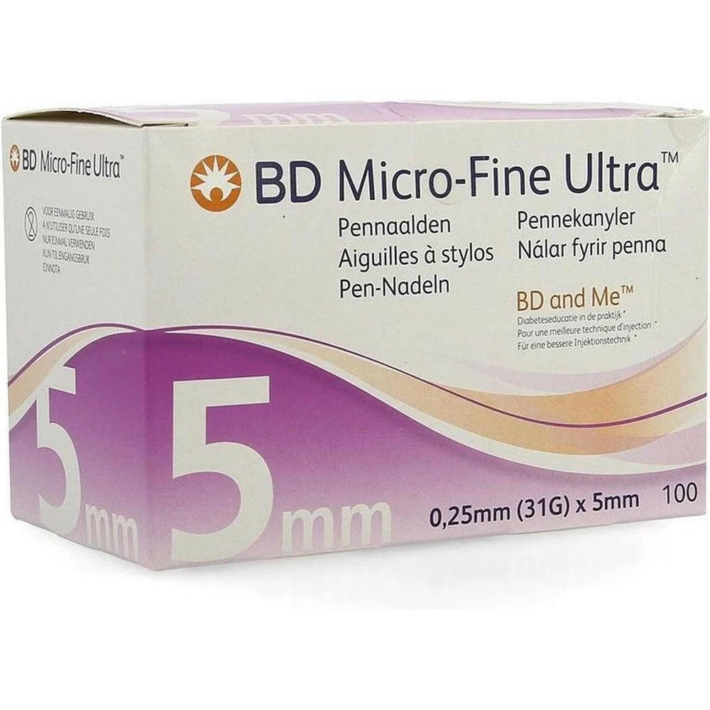 BD Micro-Fine Ultra 31G 5 mm pennaalden (100) - 51Dnspod | Smaakvolle damp – Verzendkosten vrij vanaf 40€ BD Micro-Fine Ultra 31G 5 mm pennaalden (100) - 51Dnspod | Smaakvolle damp – Verzendkosten vrij vanaf 40€
