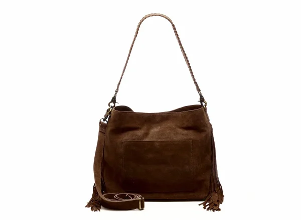 Chabo Suede Stormy Fringes Big Shoulderbag Cacao - 51Dnspod | Smaakvolle damp – Verzendkosten vrij vanaf 40€
