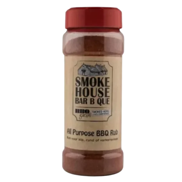 BBQ Guru.NL / Smoke House BBQ All Purpose Award Winning BBQ Rub 350 gram - 51Dnspod | Smaakvolle damp – Verzendkosten vrij vanaf 40€