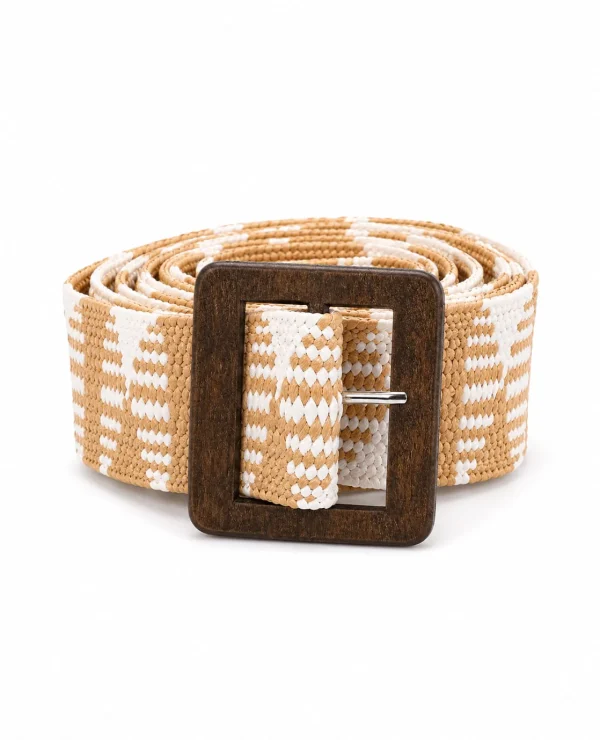 Belt | Wit / Sand - 51Dnspod | Smaakvolle damp – Verzendkosten vrij vanaf 40€