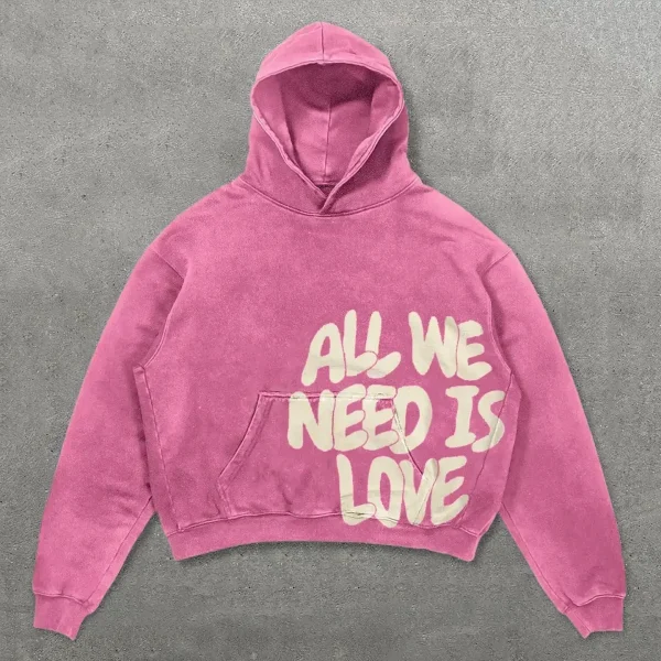 Artistic Y2K Hoodie | Losse Pasvorm | Abstracte Kunst - Creatieve Uitdrukking, Uniek Ontwerp - 51Dnspod | Smaakvolle damp – Verzendkosten vrij vanaf 40€