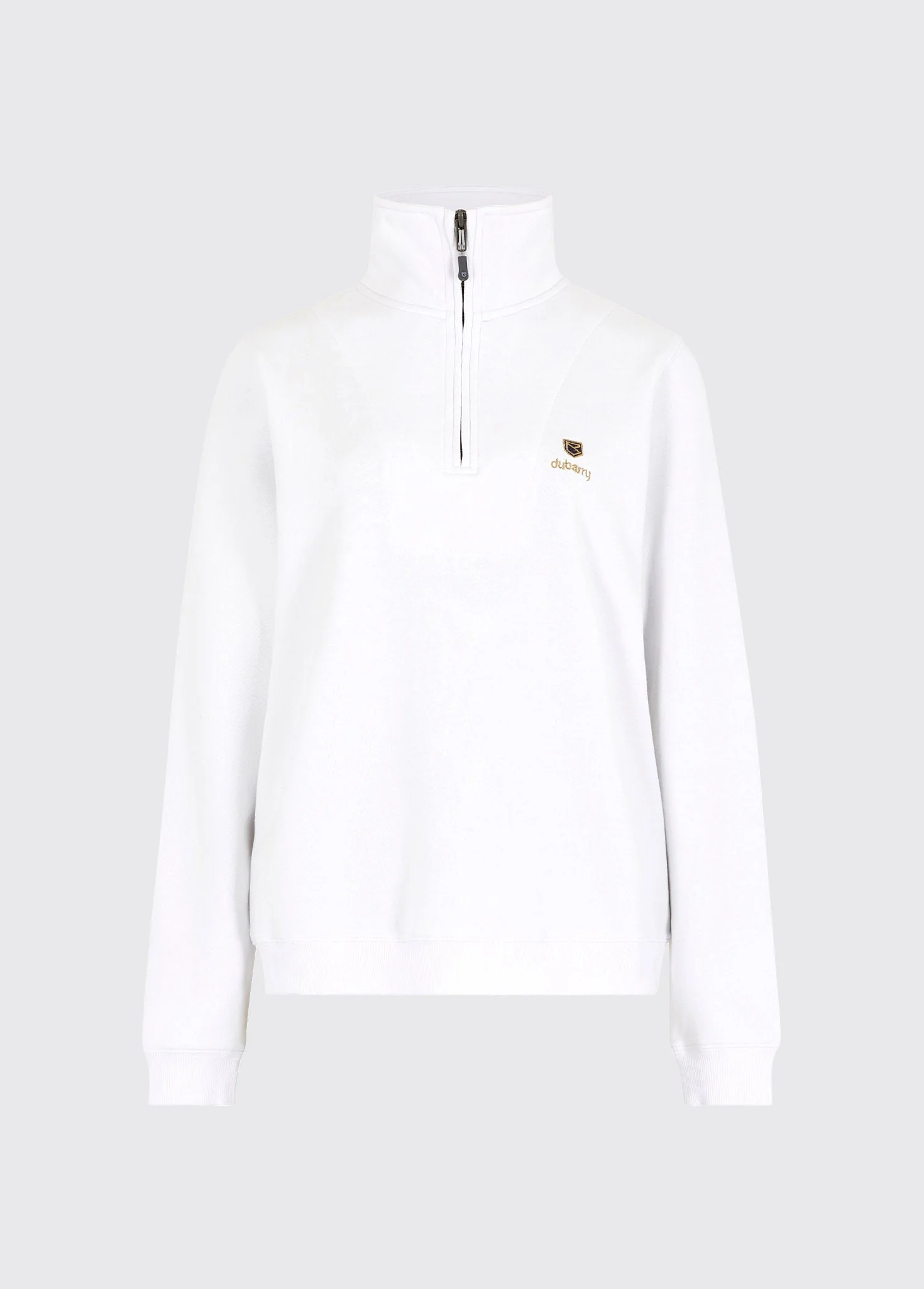 Castlemartyr Dames Halve Rits Sweatshirt - White - 51Dnspod | Smaakvolle damp – Verzendkosten vrij vanaf 40€ Castlemartyr Dames Halve Rits Sweatshirt - White - 51Dnspod | Smaakvolle damp – Verzendkosten vrij vanaf 40€