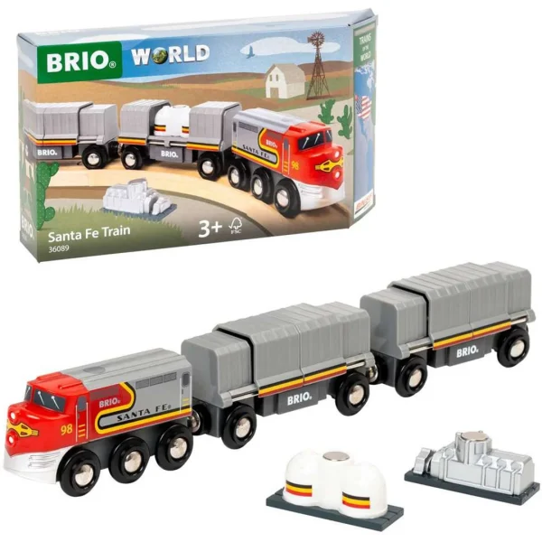 brio trein santa fe - 5-delig - 51Dnspod | Smaakvolle damp – Verzendkosten vrij vanaf 40€