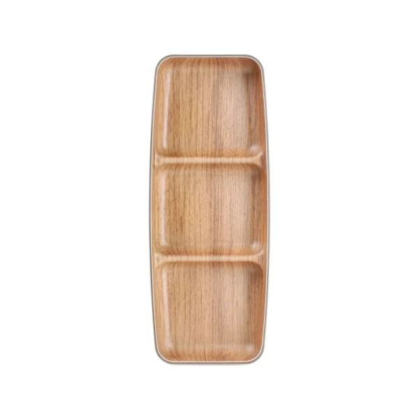 Bonbistro - Serveerschaal 26x10cm bruin Buffet - 51Dnspod | Smaakvolle damp – Verzendkosten vrij vanaf 40€
