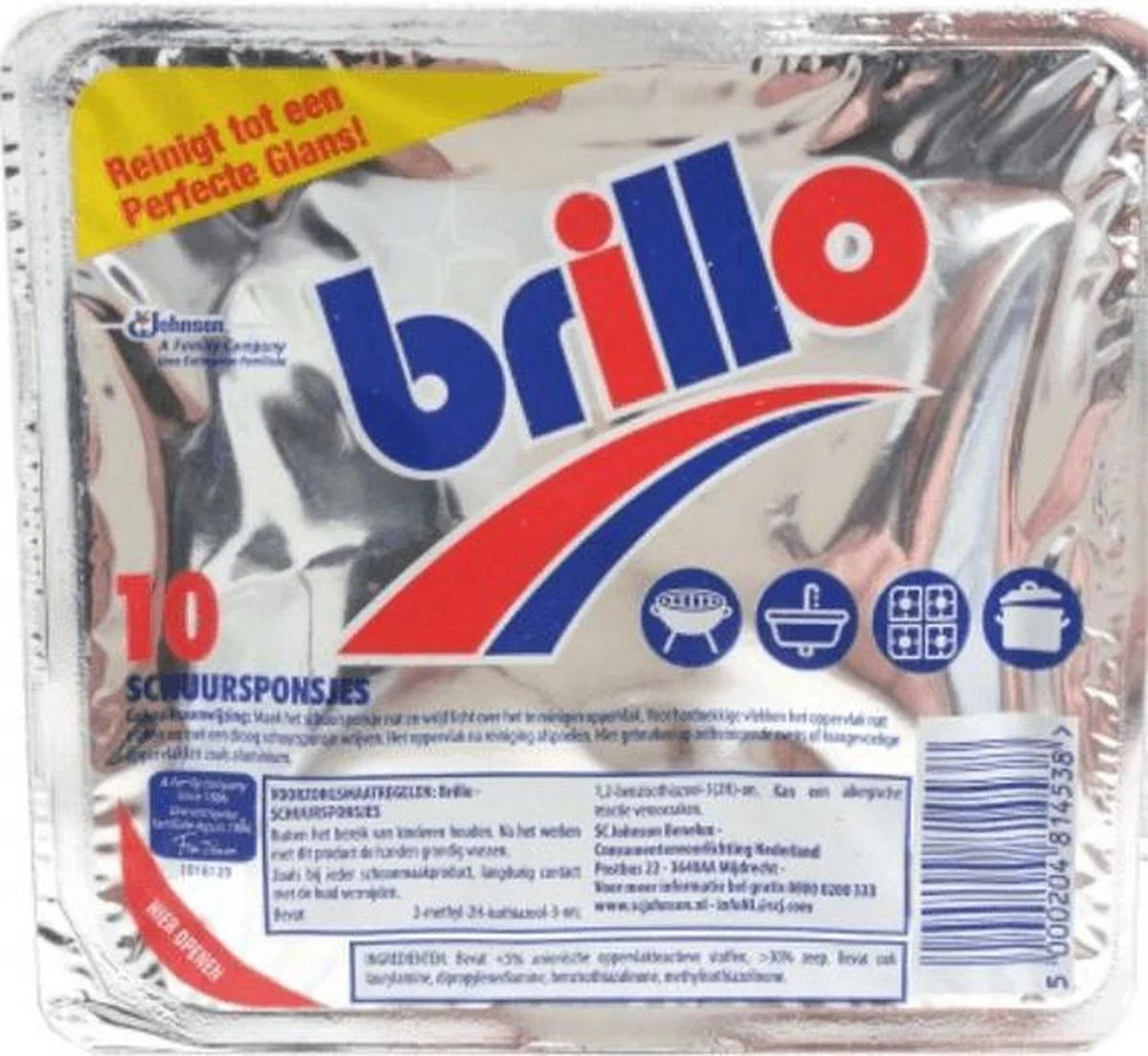 Brillo - Schuursponsjes 10 Stuks - 51Dnspod | Smaakvolle damp – Verzendkosten vrij vanaf 40€ Brillo - Schuursponsjes 10 Stuks - 51Dnspod | Smaakvolle damp – Verzendkosten vrij vanaf 40€