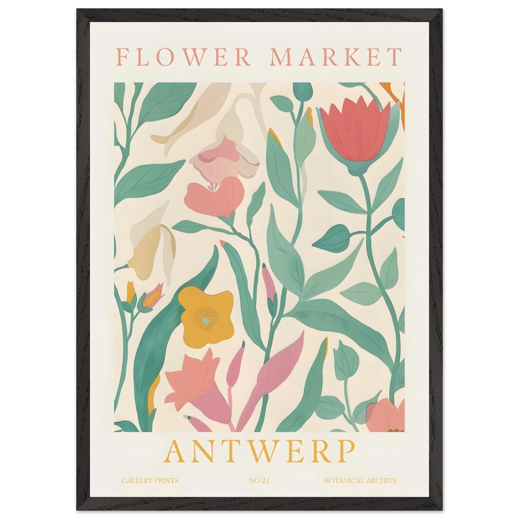 Artfulprints Poster met Lijst Flower market - Antwerp - 50x70 cm - Meerkleurig - 51Dnspod | Smaakvolle damp – Verzendkosten vrij vanaf 40€ Artfulprints Poster met Lijst Flower market - Antwerp - 50x70 cm - Meerkleurig - 51Dnspod | Smaakvolle damp – Verzendkosten vrij vanaf 40€