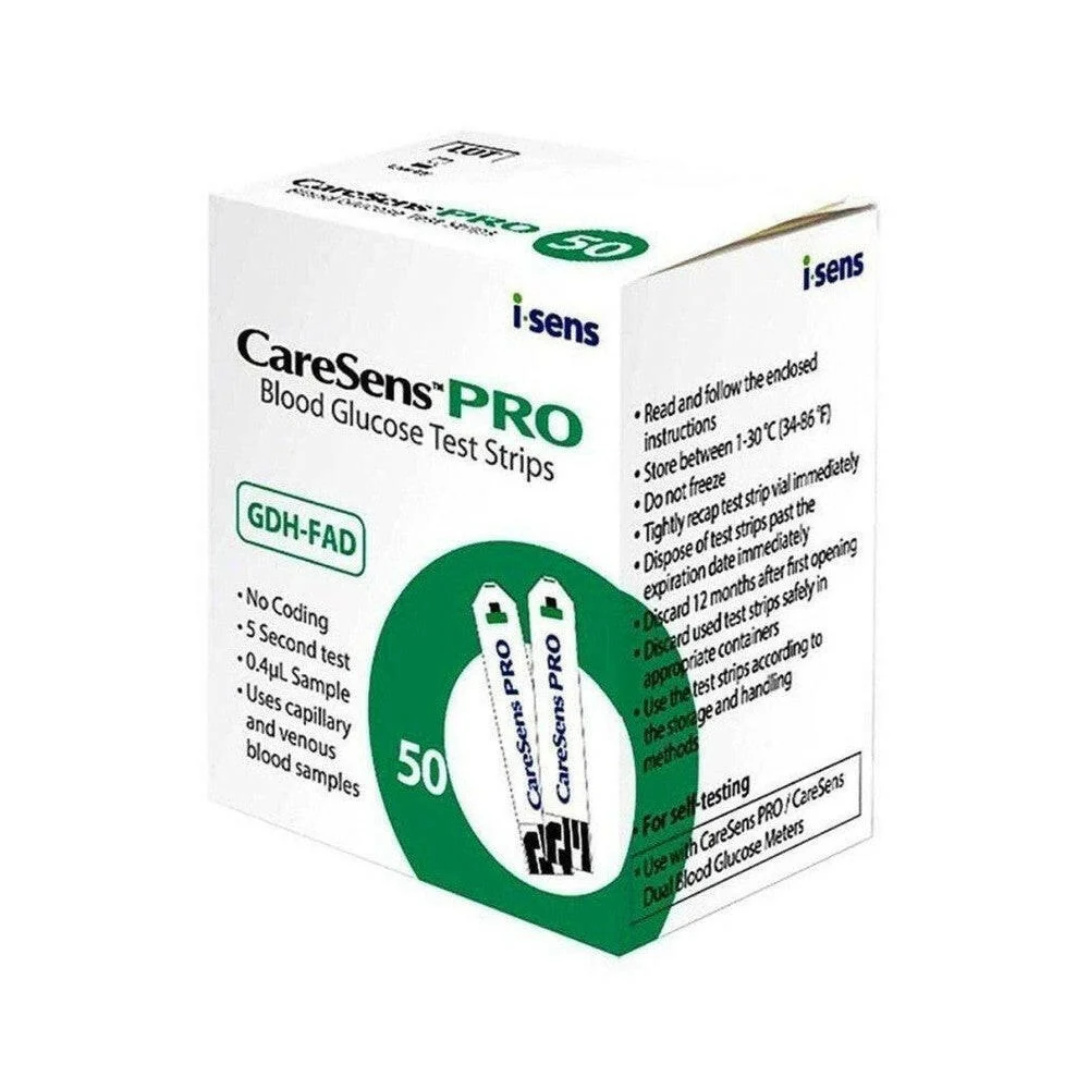 CareSens PRO glucose teststrips (50 stuks) - 51Dnspod | Smaakvolle damp – Verzendkosten vrij vanaf 40€ CareSens PRO glucose teststrips (50 stuks) - 51Dnspod | Smaakvolle damp – Verzendkosten vrij vanaf 40€