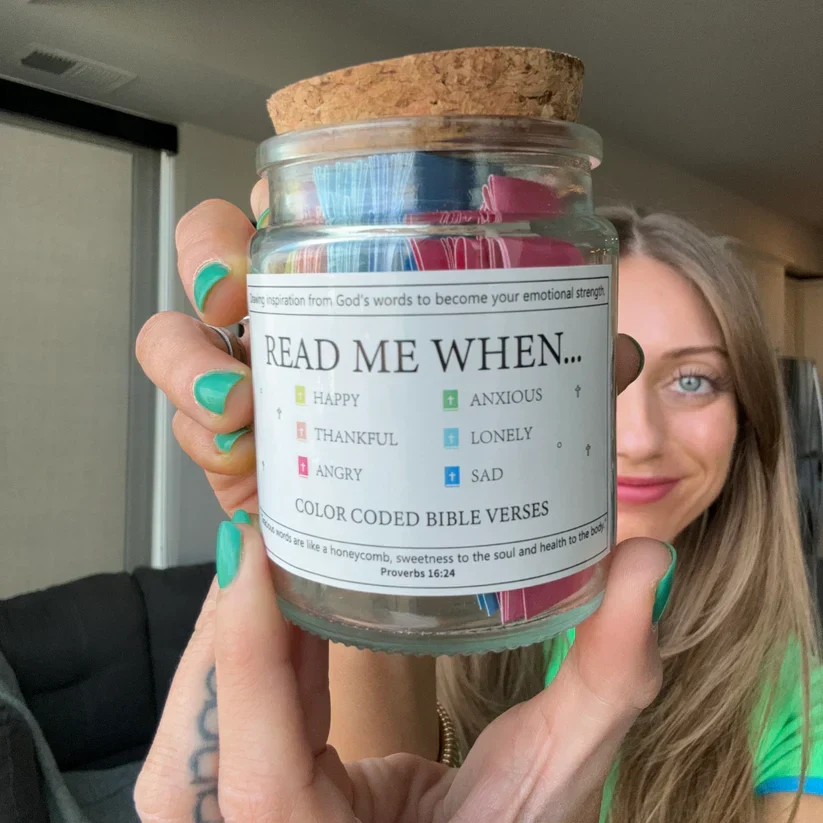 Aurora Bible Verse Jar - 51Dnspod | Smaakvolle damp – Verzendkosten vrij vanaf 40€ Aurora Bible Verse Jar - 51Dnspod | Smaakvolle damp – Verzendkosten vrij vanaf 40€