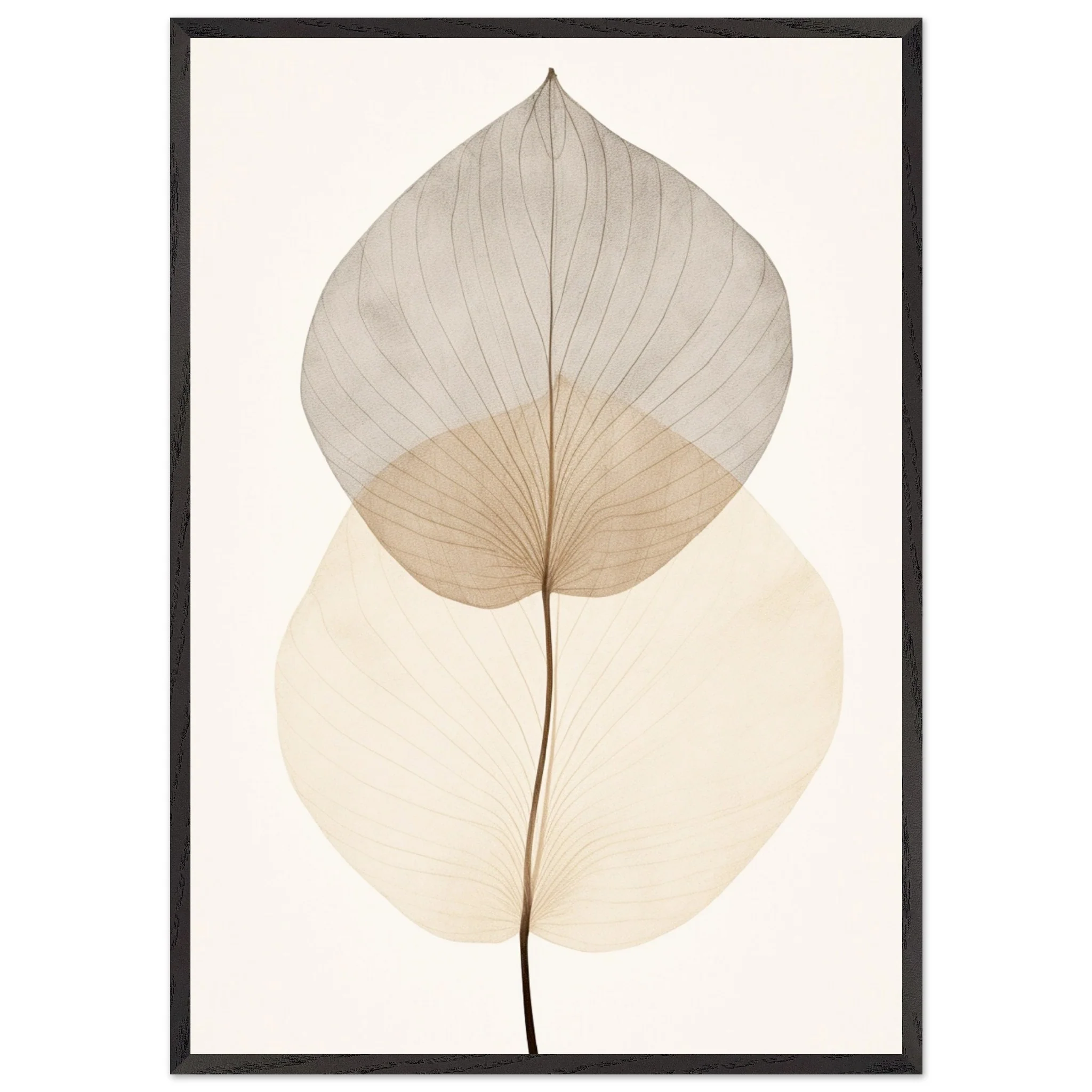 Artfulprints Poster met Lijst Japandi leaf - 70x100 cm - Taupe - 51Dnspod | Smaakvolle damp – Verzendkosten vrij vanaf 40€ Artfulprints Poster met Lijst Japandi leaf - 70x100 cm - Taupe - 51Dnspod | Smaakvolle damp – Verzendkosten vrij vanaf 40€