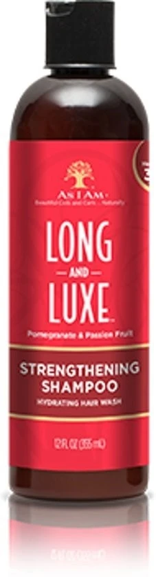 As I Am Long And Luxe Strengthening Shampoo 355 Ml - 51Dnspod | Smaakvolle damp – Verzendkosten vrij vanaf 40€ As I Am Long And Luxe Strengthening Shampoo 355 Ml - 51Dnspod | Smaakvolle damp – Verzendkosten vrij vanaf 40€