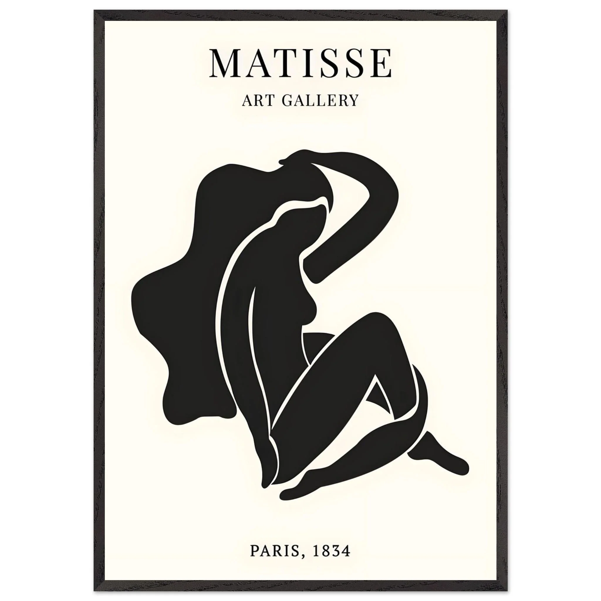 Artfulprints Poster met Lijst Matisse - Art of a woman - 70x100 cm - Zwart / Wit - 51Dnspod | Smaakvolle damp – Verzendkosten vrij vanaf 40€ Artfulprints Poster met Lijst Matisse - Art of a woman - 70x100 cm - Zwart / Wit - 51Dnspod | Smaakvolle damp – Verzendkosten vrij vanaf 40€