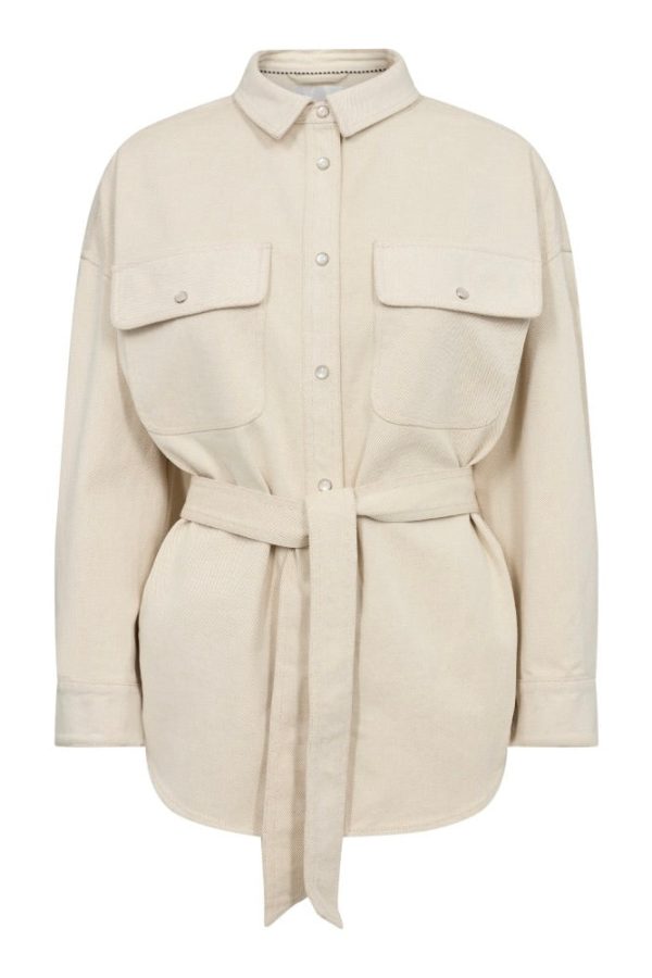 Co'couture AriesCC Maxine Shirt Bone 35409-199 - 51Dnspod | Smaakvolle damp – Verzendkosten vrij vanaf 40€