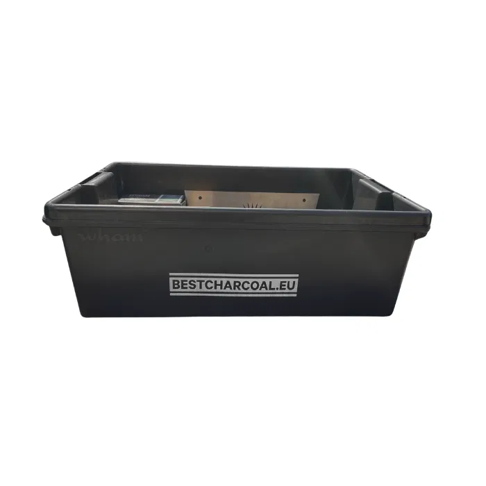 BestCharcoal Houtskool Bewaarbox - 36L - 51Dnspod | Smaakvolle damp – Verzendkosten vrij vanaf 40€ BestCharcoal Houtskool Bewaarbox - 36L - 51Dnspod | Smaakvolle damp – Verzendkosten vrij vanaf 40€