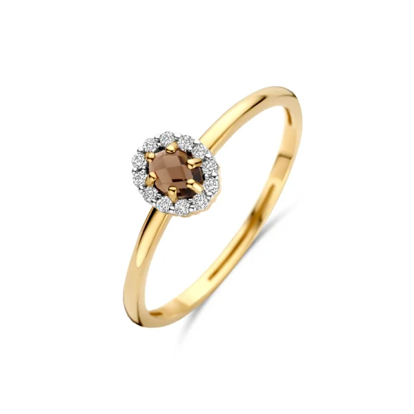 Blush 14 karat gold Ring 1258YSQ/54 - 51Dnspod | Smaakvolle damp – Verzendkosten vrij vanaf 40€