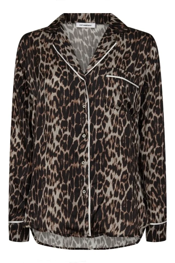 Co'couture LeoleoCC Py Shirt Mocca 35410-83 - 51Dnspod | Smaakvolle damp – Verzendkosten vrij vanaf 40€