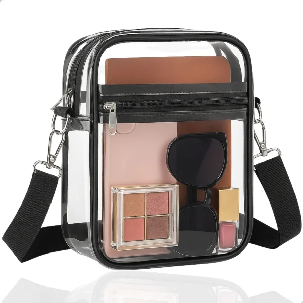 Boncy® Crossbody Schoudertas | Transparant - 51Dnspod | Smaakvolle damp – Verzendkosten vrij vanaf 40€