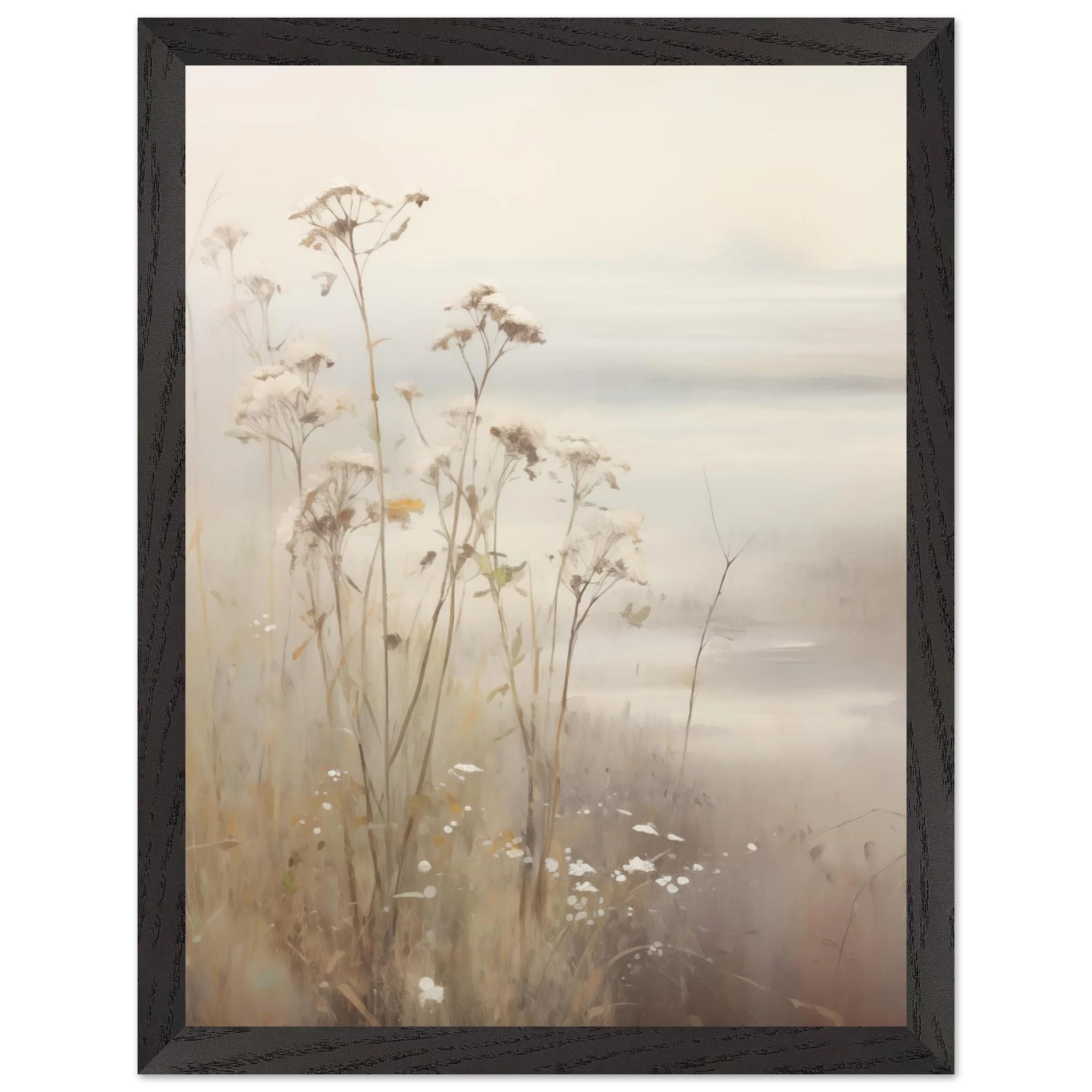 Artfulprints Poster met Lijst Foggy flowerfield 2 - 30x40 cm - Taupe - 51Dnspod | Smaakvolle damp – Verzendkosten vrij vanaf 40€ Artfulprints Poster met Lijst Foggy flowerfield 2 - 30x40 cm - Taupe - 51Dnspod | Smaakvolle damp – Verzendkosten vrij vanaf 40€