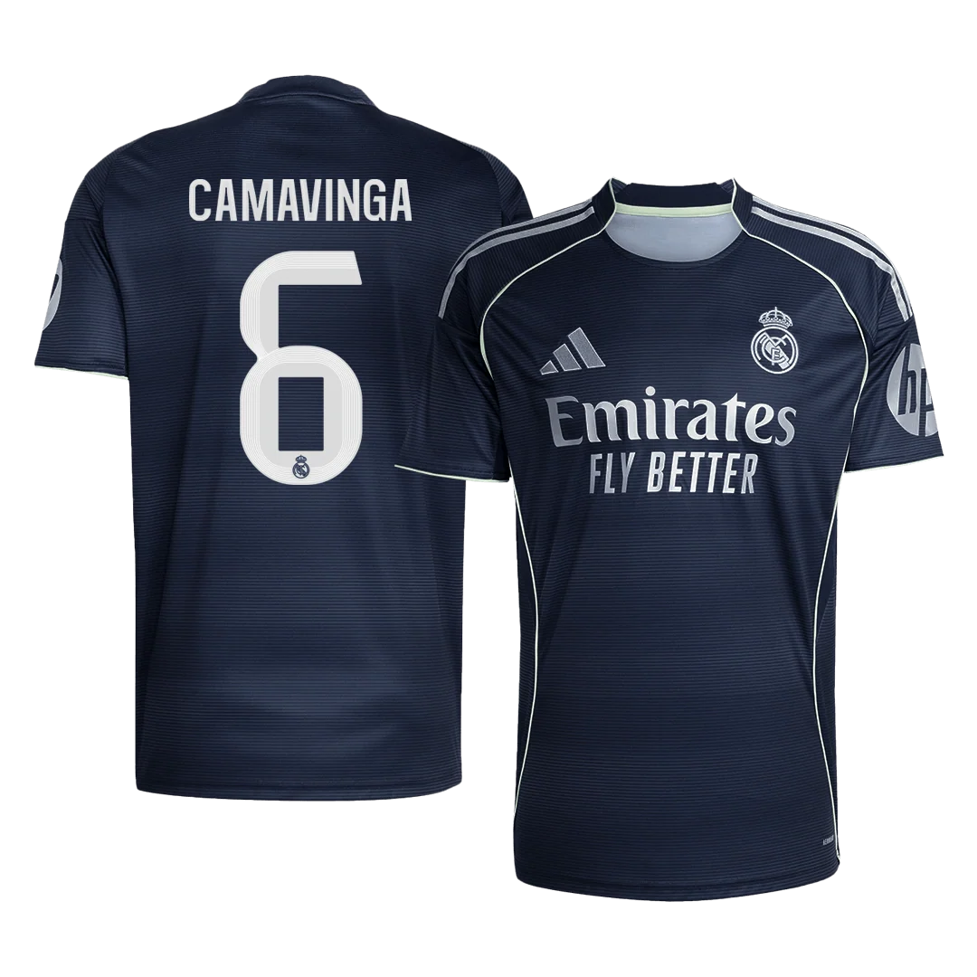 CAMAVINGA #6 Heren Real Madrid uitshirt 2025/26 - 51Dnspod | Smaakvolle damp – Verzendkosten vrij vanaf 40€ CAMAVINGA #6 Heren Real Madrid uitshirt 2025/26 - 51Dnspod | Smaakvolle damp – Verzendkosten vrij vanaf 40€