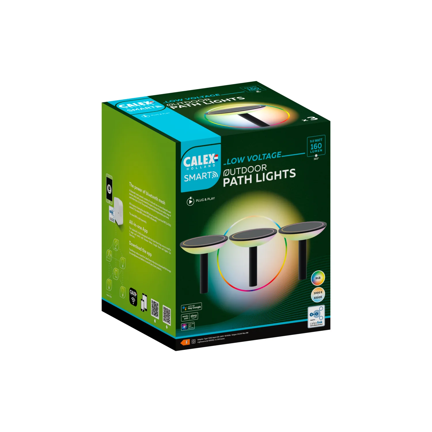 Calex LED buitenlamp Smart outdoor pathlights zwart 3st - 51Dnspod | Smaakvolle damp – Verzendkosten vrij vanaf 40€ Calex LED buitenlamp Smart outdoor pathlights zwart 3st - 51Dnspod | Smaakvolle damp – Verzendkosten vrij vanaf 40€