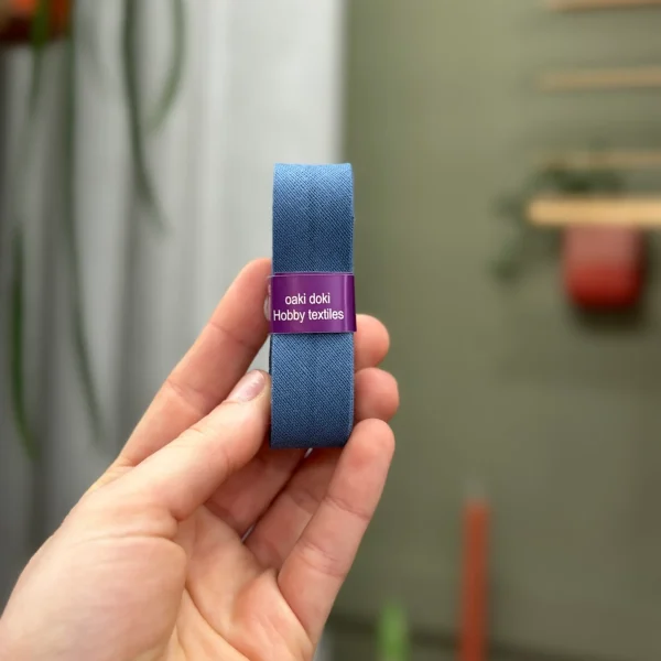 Biaisband katoen 3M jeansblauw (027) - 51Dnspod | Smaakvolle damp – Verzendkosten vrij vanaf 40€