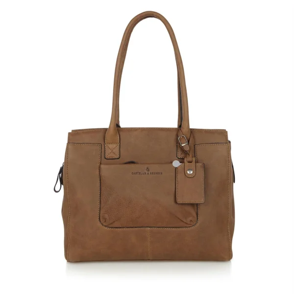 Castelijn en Beerens Laptoptas 72 9664 15.6" Cognac - 51Dnspod | Smaakvolle damp – Verzendkosten vrij vanaf 40€
