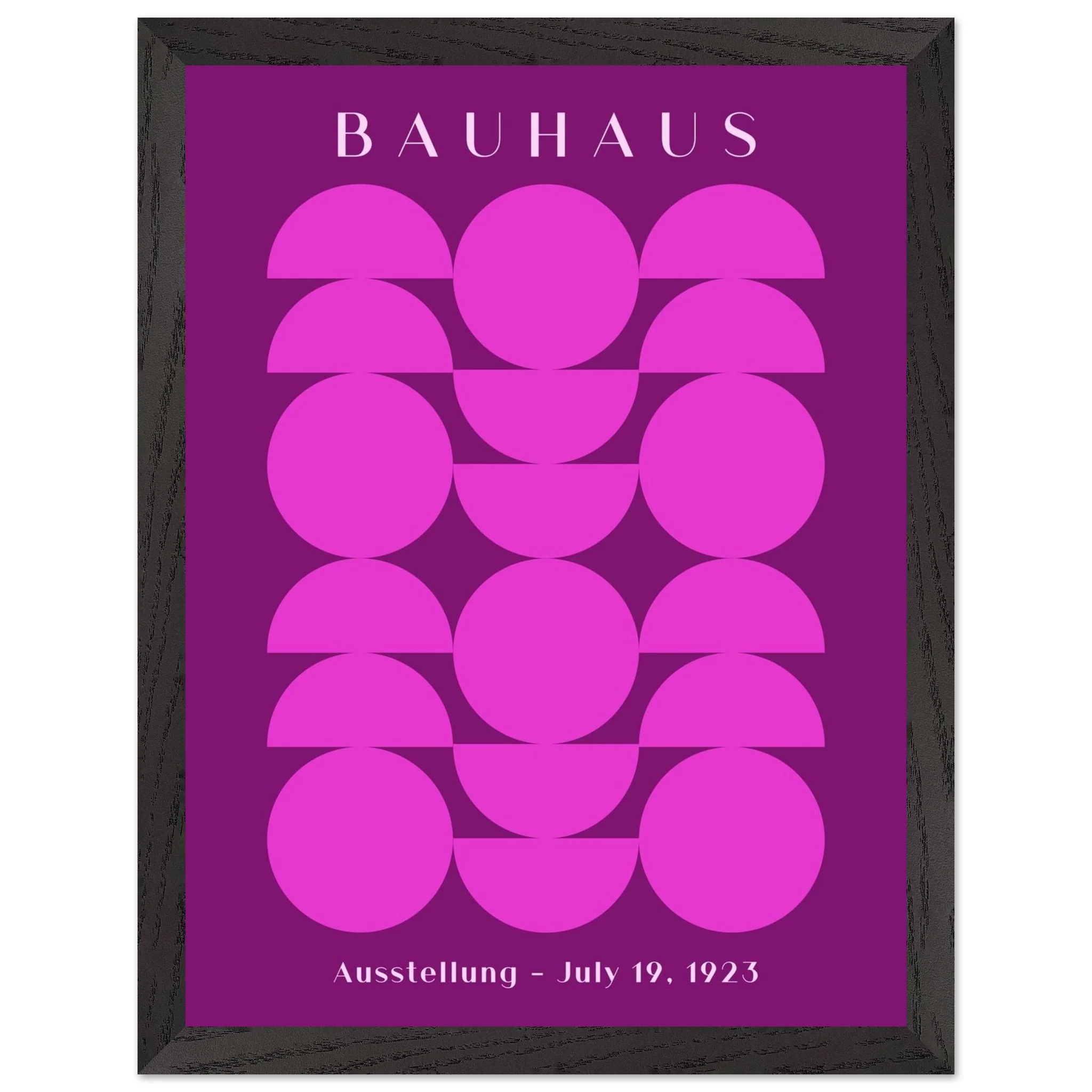 Artfulprints Poster met Lijst Bauhaus - Ausstellung 1923 - 30x40 cm - Paars - 51Dnspod | Smaakvolle damp – Verzendkosten vrij vanaf 40€ Artfulprints Poster met Lijst Bauhaus - Ausstellung 1923 - 30x40 cm - Paars - 51Dnspod | Smaakvolle damp – Verzendkosten vrij vanaf 40€